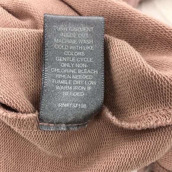 🧨5 for $25 sale🧨 Marled Pink LOVE LOVE LOVE Sweatshirt sz XL - Picture 5 of 5